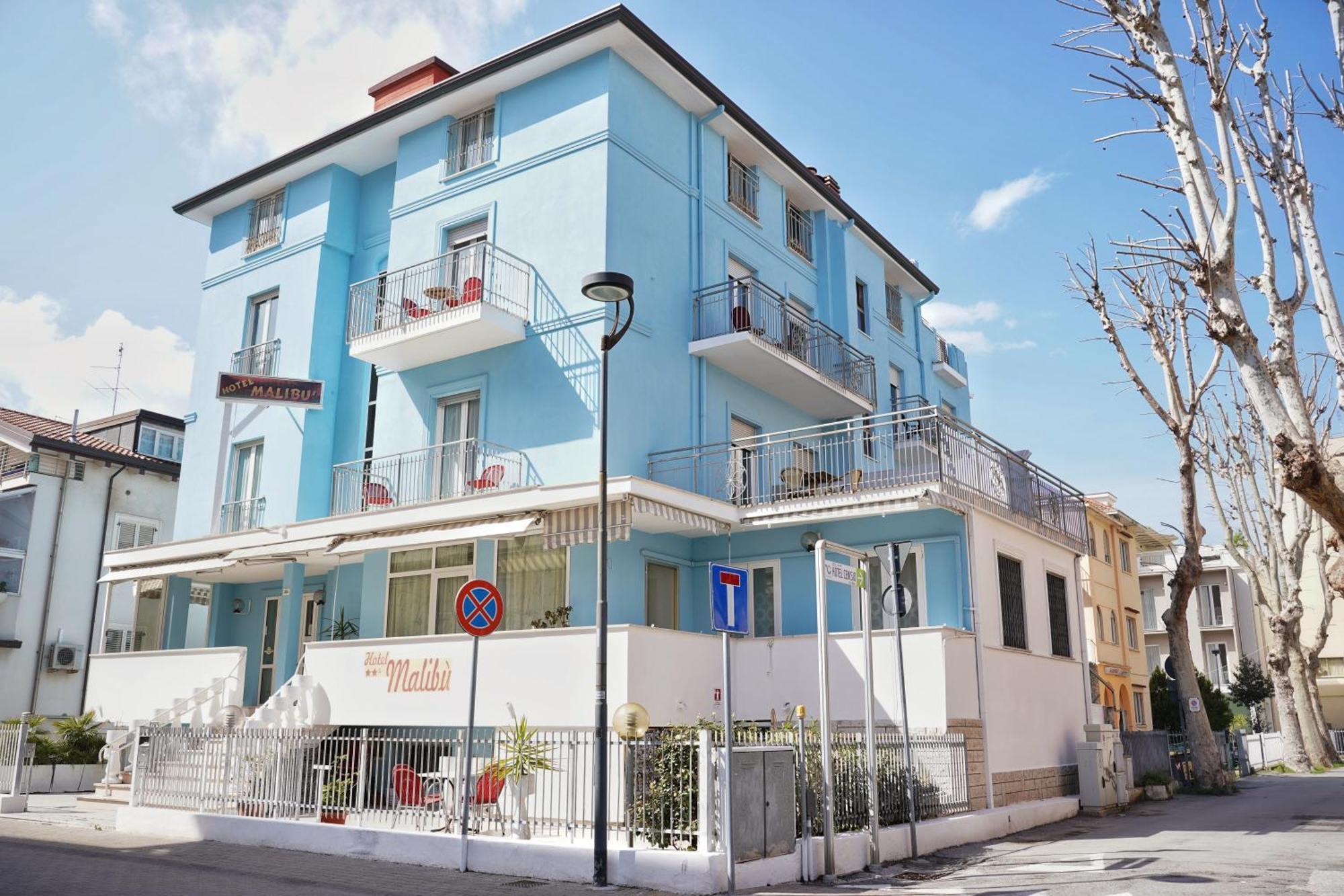 Hotel Malibu Mare Rimini Eksteriør bilde