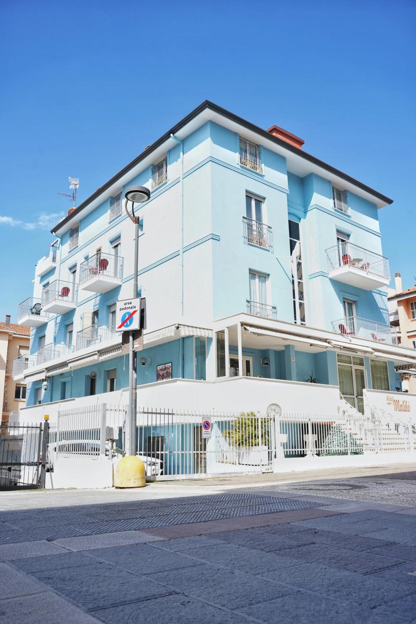 Hotel Malibu Mare Rimini Eksteriør bilde